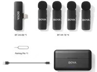 Беспроводная микрофонная система Boya BY-V4U Только в розницу