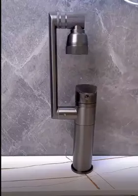 Поворотный смеситель для раковины (модель 5004)