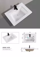 Lavabo OSSO-1470 (700x500x210 mm)