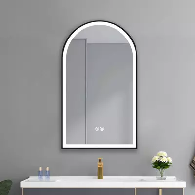 Xitoyning hammom oynasi 3 rangli LED yoritgichli va metall ramkali tumanga qarshi - 555 000 so'm / dona