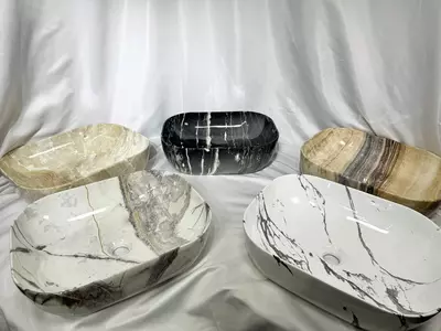 Накладная раковина для ванной. - OSSO CERAMICS