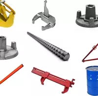 Kichik panelli qoliplar uchun aksessuarlar va quvurlar