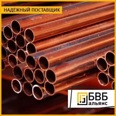 Труба медная профильная 35x15x3