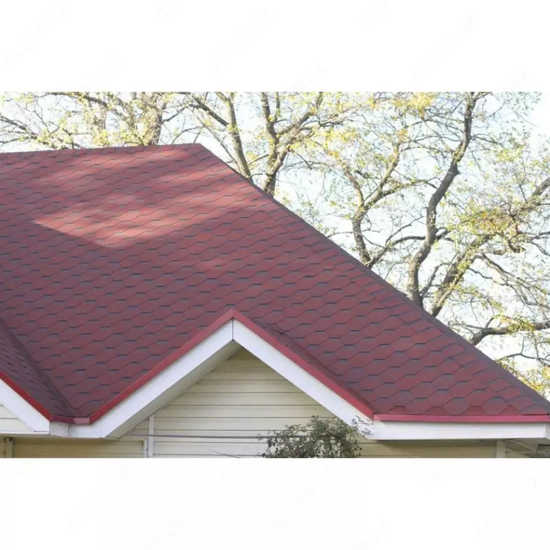 Мягкая кровля (гибкая черепица произведена в России)