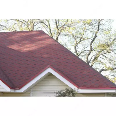 Мягкая кровля (гибкая черепица произведена в России)