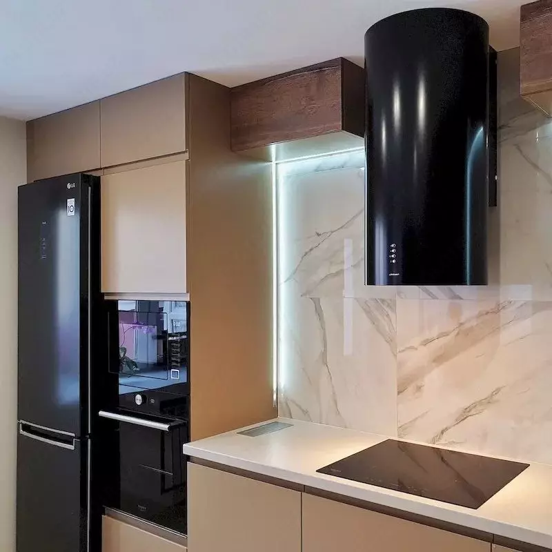 Hi-tech uslubdagi oshxona - по запросу