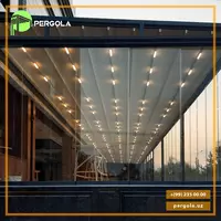 Раздвижные тентовые навесы «ПЕРГОЛА»