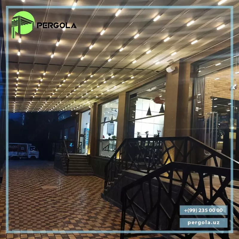 Раздвижные тентовые навесы «ПЕРГОЛА» Только в розницу