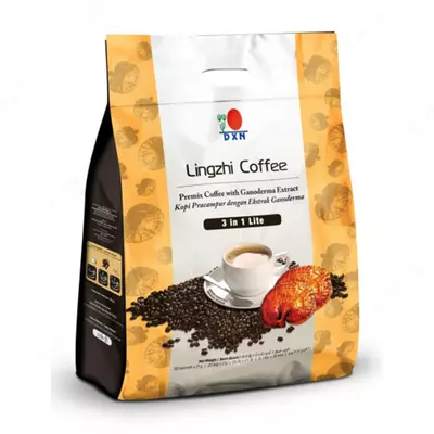 Kofe DXN Lingzhi Coffee 3in1 Lite - 340 000 so'm / qadoq