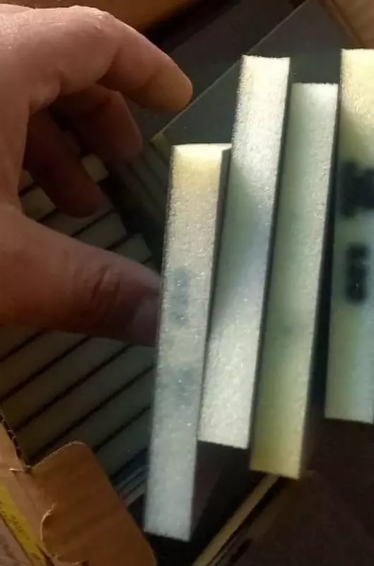   Абразивная-наждачная губка для шлифования ATLAS