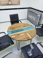 Производство изделий из массива дерева и эпоксидной смолы