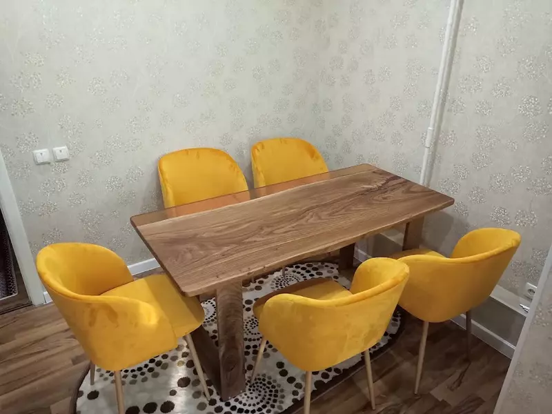 Производство изделий из массива дерева и эпоксидной смолы - Столешницы