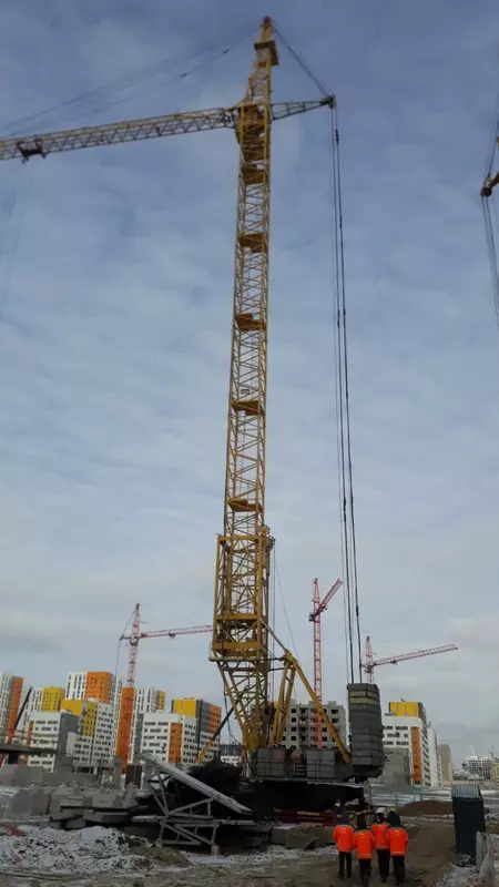 KB-503B - ko'p qavatli qurilish uchun kuchli minora krani - 915 272 847 so'm