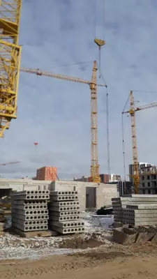 915 272 847 сум / шт. КБ-503Б - мощный башенный кран для высотного строительства