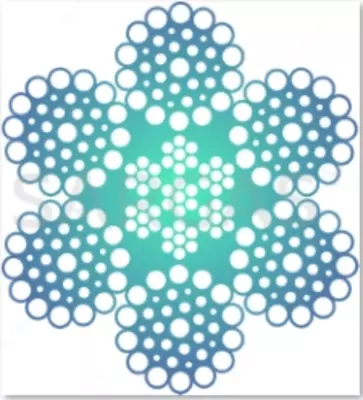 Канат стальной круглопрядный