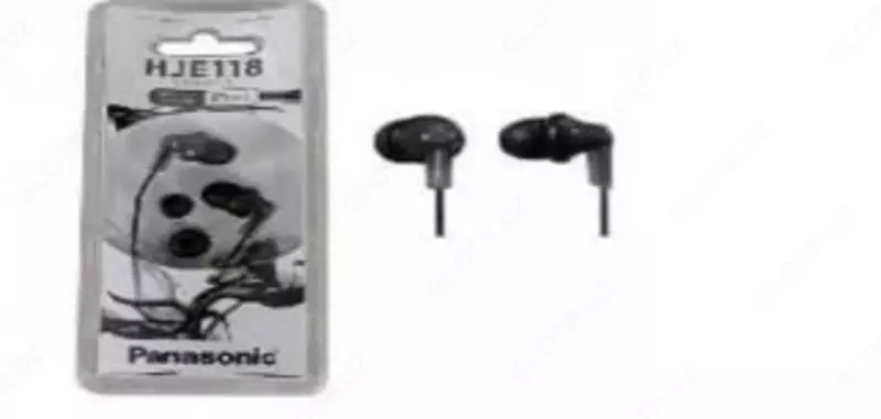Simli minigarnituralar Panasonic RP-HJE118GUK (qora)
