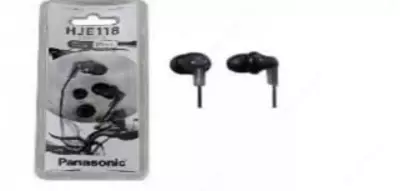 Simli minigarnituralar Panasonic RP-HJE118GUK (qora)