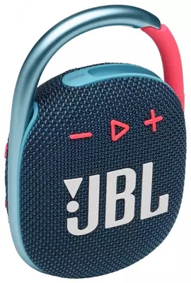  Ultra portativ dinamik JBL CLIP4 (Moviy/pushti) - 