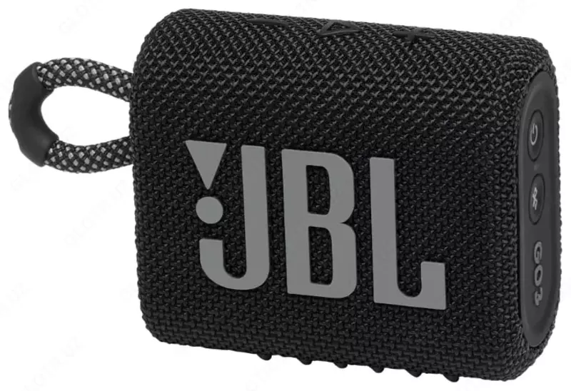Ультрапортативная колонка JBL GO3 (Черная)