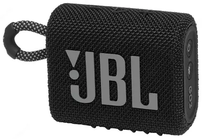 Ультрапортативная колонка JBL GO3 (Черная)