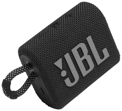  Ультрапортативная колонка JBL GO3 (Черная) - 