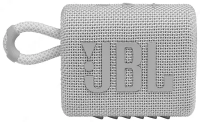   Ультрапортативная колонка JBL GO3 (Белая)