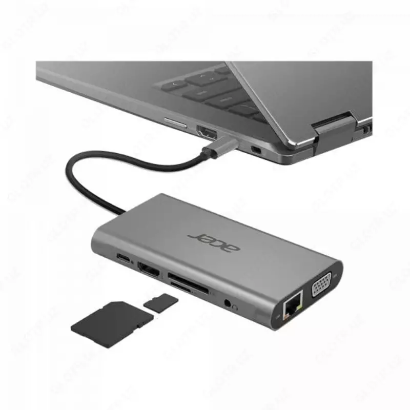   ACER ornatish stansiyasi 11in1 C tipi dongle (HP.DSCAB.010)
