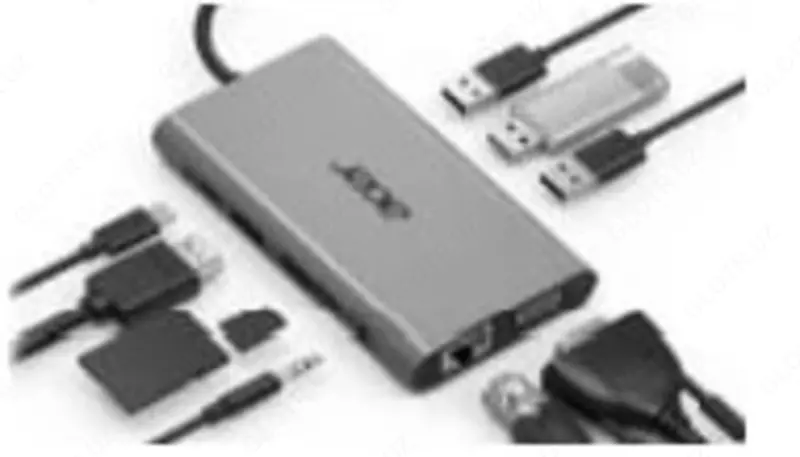 ACER ornatish stansiyasi 12in1 C tipi dongle (HP.DSCAB.009)
