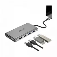  ACER ornatish stansiyasi 12in1 C tipi dongle (HP.DSCAB.009) Chakana savdo