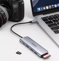  Док-станция Ugreen Docking station 6 in 1 USB-C (70411) - 