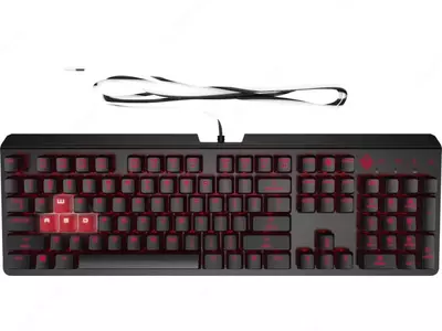 Игровая клавиатура HP OMEN (6YW76AA) Черная/красная