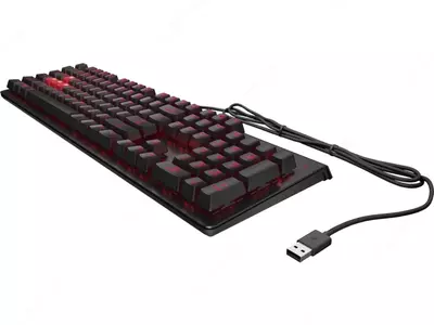  Игровая клавиатура HP OMEN (6YW76AA) Черная/красная - 