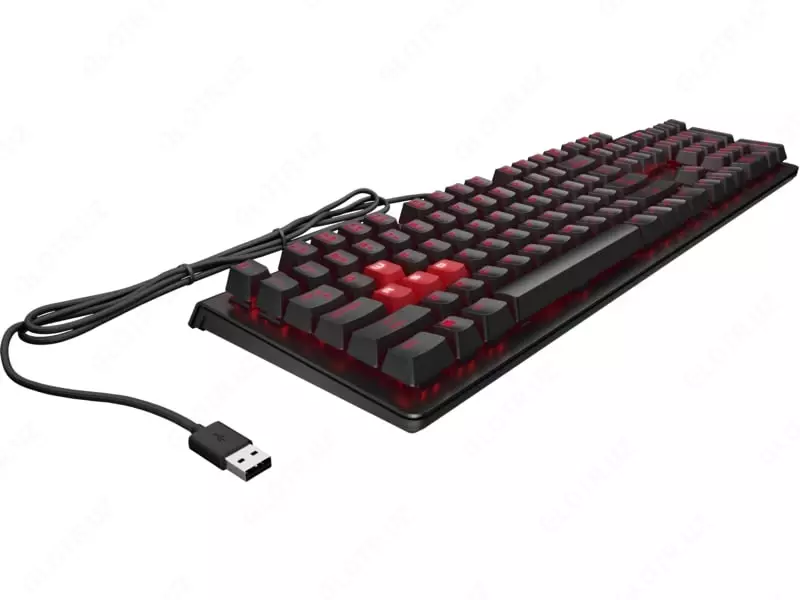   Игровая клавиатура HP OMEN (6YW76AA) Черная/красная