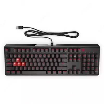  Игровая клавиатура HP OMEN 1100 (1MY13AA) Черная/красная - 