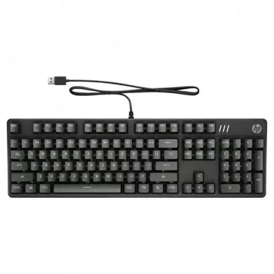  Игровая клавиатура HP Pavilion Gaming 500 (3VN40AA) Черная/зеленая - 