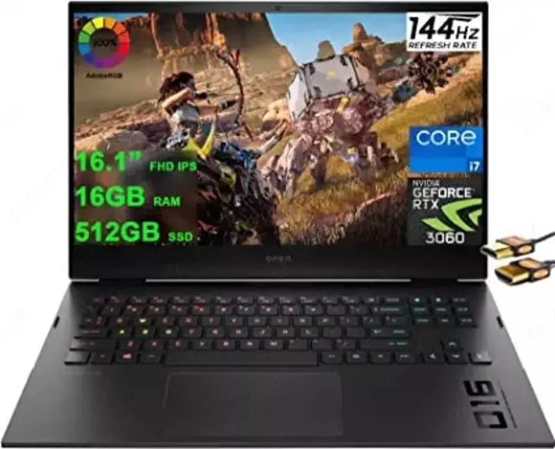 Noutbuk HP OMEN 16.1 FHD IPS  i7-11800H  16GB 512GB