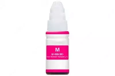  Suvda eruvchan siyoh Canon GI-490 M (0665C001AB) 70 ml. - 