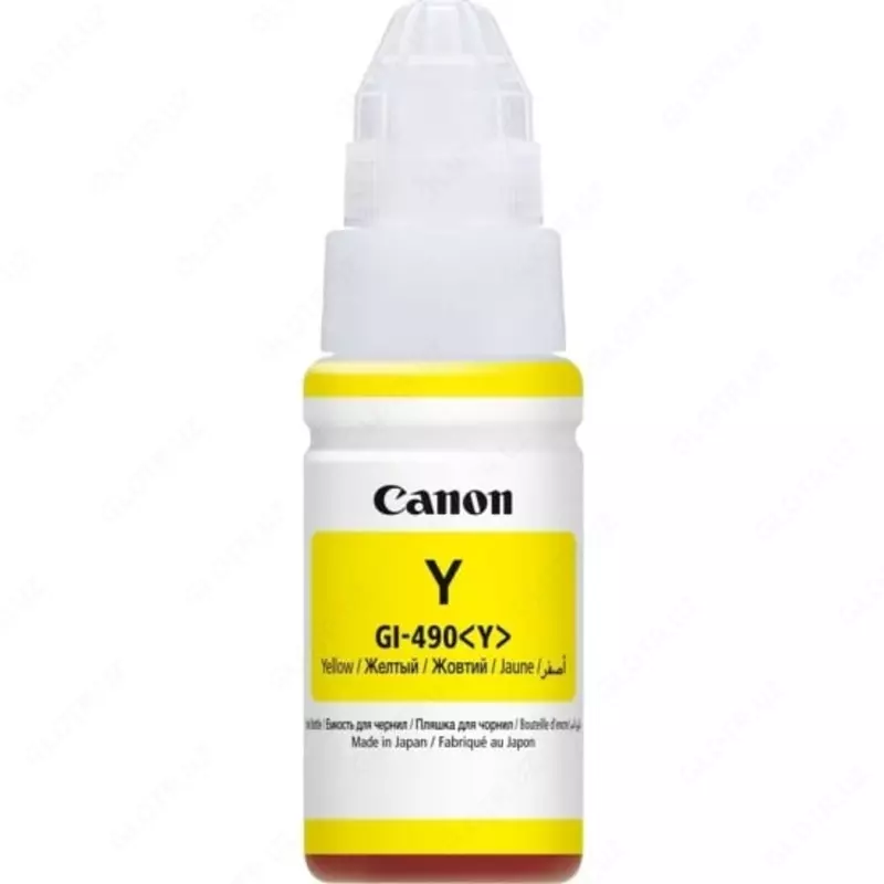 Водорастворимые Чернила Canon GI-490 Y (0666C001AB) 70 мл.