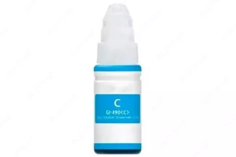 Suvda eruvchan siyoh Canon GI-490 C (0664C001AB) 70 ml.