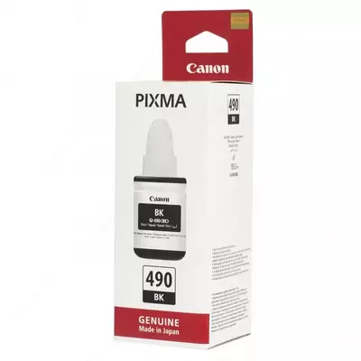  Pigmentli siyoh Canon GI-490 BK (0663C001AB) 135 ml. - 