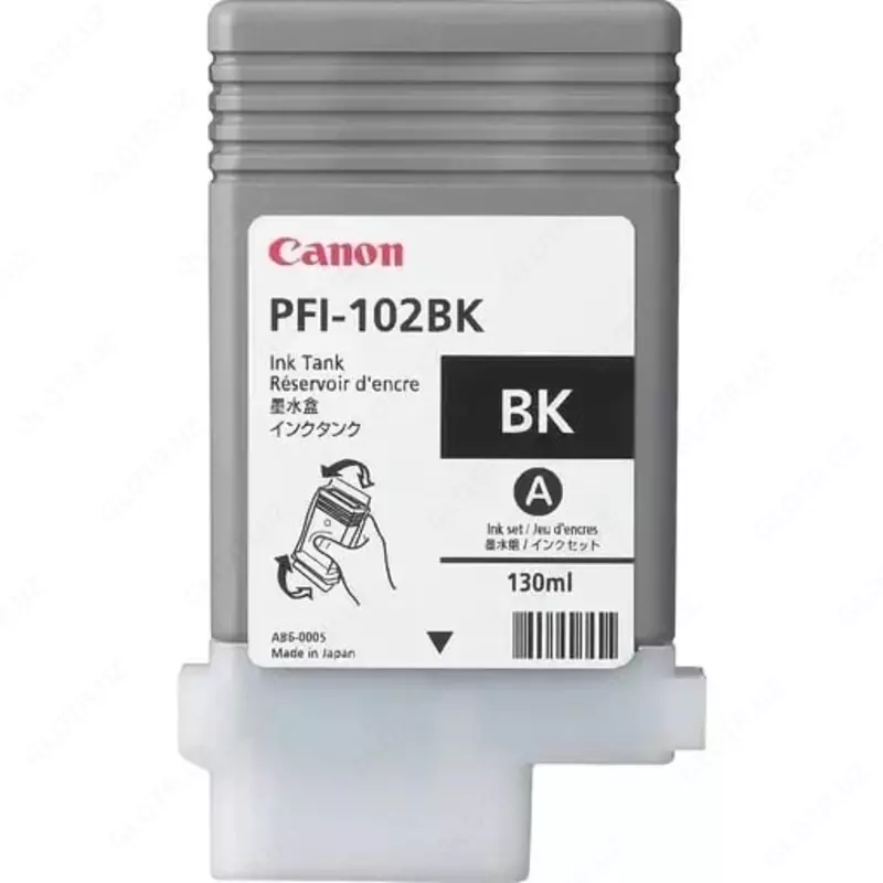 Картридж Canon Ink Tank PFI-102BK (0895B001АА) 130 мл.