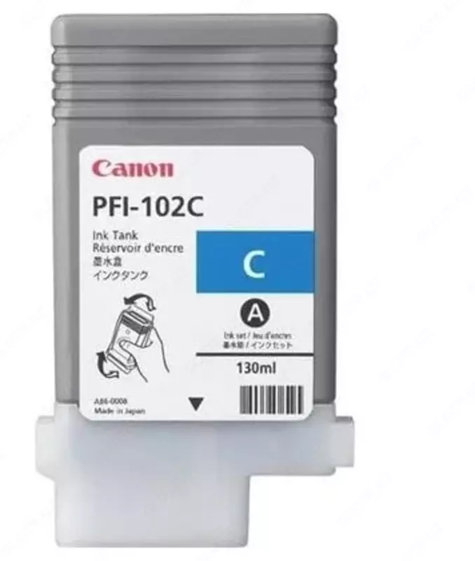 Картридж Canon PFI-102 CYAN (0896B001АА) 130 мл.