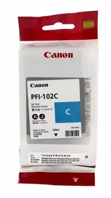  Картридж Canon PFI-102 CYAN (0896B001АА) 130 мл. - 