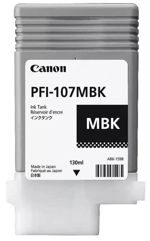 Картридж Canon PFI-107MBK (6704B001AA) 130 мл.