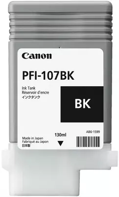 Canon PFI-107BK kartrij (6705B001AA) 130 ml.