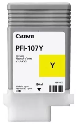 Canon PFI-107Y kartrij (6708B001AA) 130 ml.