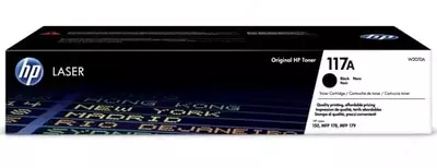 Тонер-Картридж HP 117A (W2070A) Черный