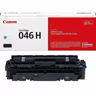 Тонер-Картридж Canon CRG 046Н (1253C002АА) Голубой