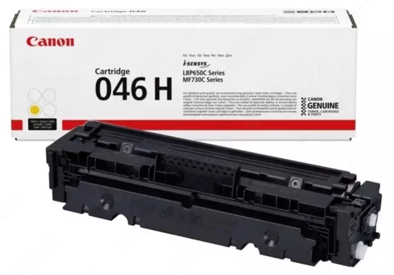 Тонер-Картридж Canon CRG 046Н (1251C002АА) Желтый