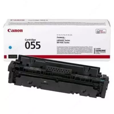 Тонер-Картридж Canon CRG 055 (3015C002AA) Синий